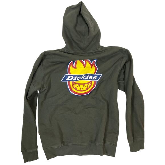 Dickies x Spitfire Men’s Small Dark Green Skateboarding Hoodie – Limited Edition - Picture 1 of 5